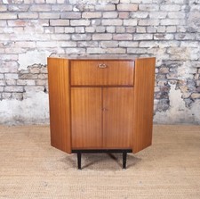 Vintage Mid Century Nathan Corner Cabinet - *FREE UK DELIVERY