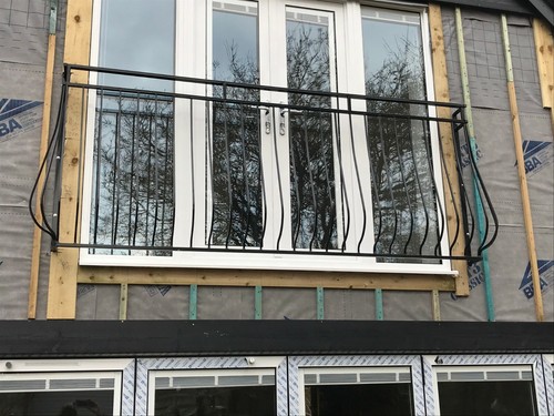 Metal juliet balcony - balcony, uk