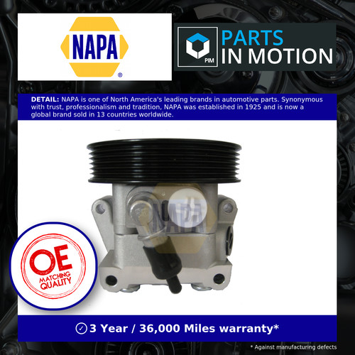 Power steering pump - power,