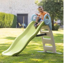 Large Smoby slide kids slide green outdoor garden slide