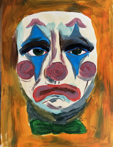 Clown abstract fashion - abstract,