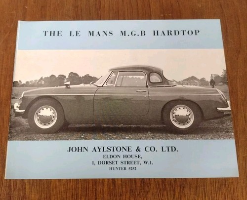 Mans mgb hardtop car - mans,