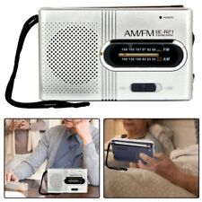Travel AM FM Radio Battery Powered Mini Pocket Built-in Speaker Stereo Portable