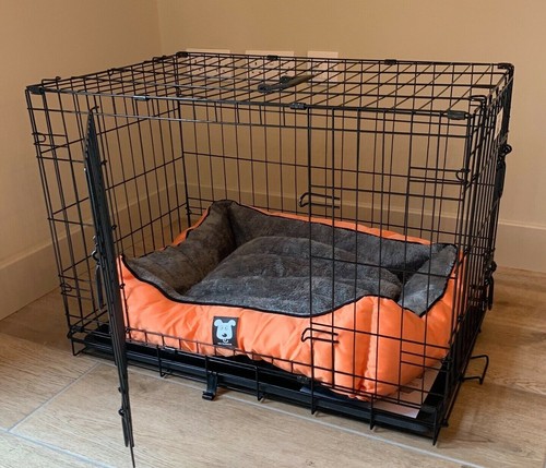 Folding metal dog cage mr - folding,