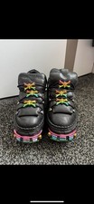 New Rock Reactor - Size 39 (UK 6) Women’s Punk Grunge Black Platform Boots 