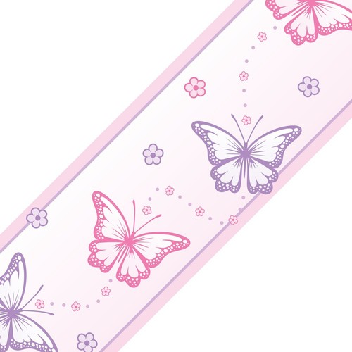 Chasing butterflies bedroom - chasing,