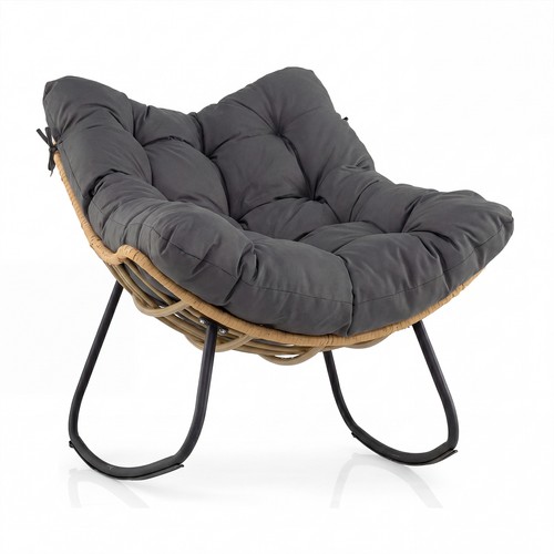 Outdoor papasan rocking chair - outdoor,