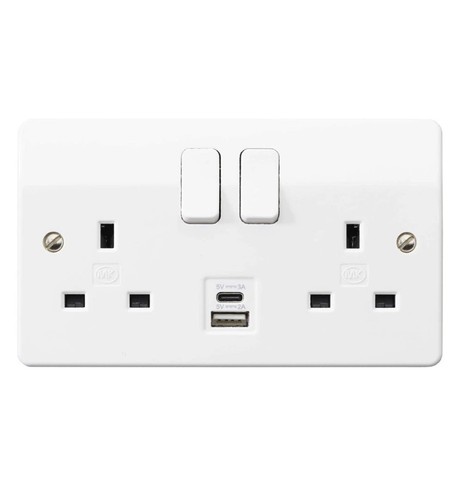 K2745whi twin double gang - twin, 2