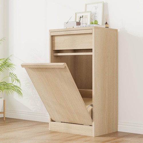 Hidden trash cabinet dining - hidden,