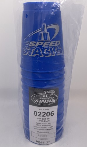 Speed stacks cups cool blue - stacks, 12