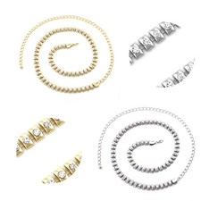 Women Diamante Waist Belt