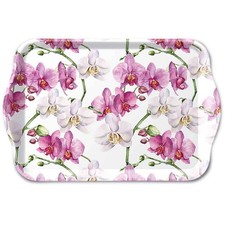 Orchid Floral Serving Tray