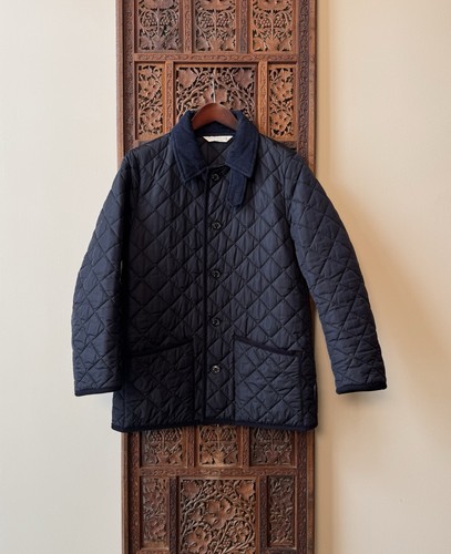 Mackintosh navy quilted - mackintosh,