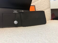 Hermes Dogon Duo Black Leather