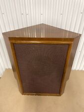 RARE VINTAGE PLYWOOD EMPTY SPEAKER CORNER CABINET used with TANNOY 15''