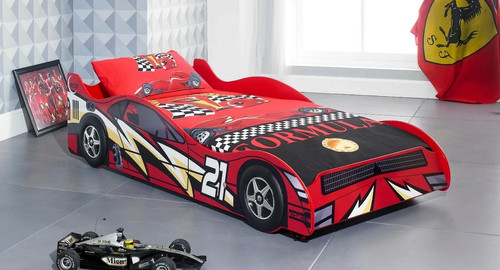 Boys car racer bed 21 - bed,