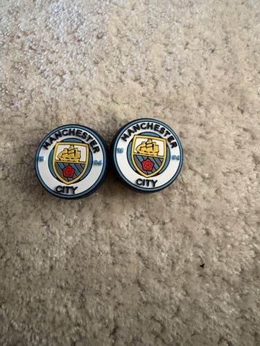 Man city croc charms - man,