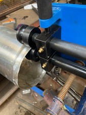 18" Manual  Roller Former Swager  Swaging Machine Rolling Tool 6 Roll + Guide