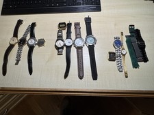 Quartz Watch Job Lot Various Styles Some Branded/Unbranded Repairs Or Spares 