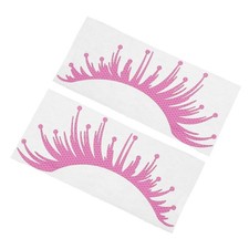  Eye Lashes for Car Lights Automotive Headlight Eyebrows Decorations Exterior
