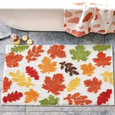 Colorful Maple Leaves Indoor Door Mat Entryway Rugs Non Slip Washable,Cute Or...