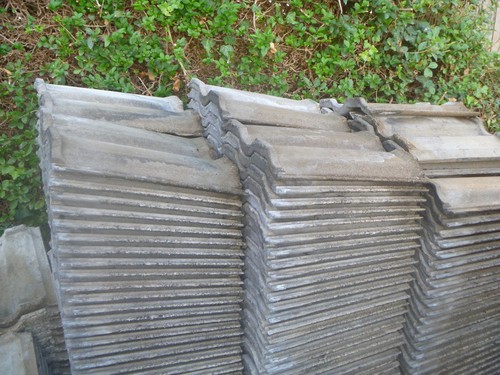 Reclaimed double roman roof - double,
