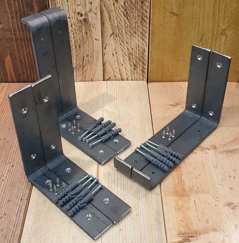 Heavy duty shelf brackets - shelf,