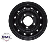 LR DEFENDER WOLF STYLE STEEL WHEEL BLACK GLOSS WELDED TUBELESS PART VPLDW0095PVT