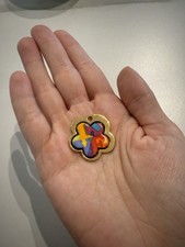 $919 Frey Wille 24K Gold-plated Pendant Flower Love Collection