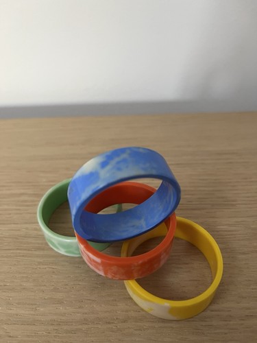 Four vintage plastic - four,