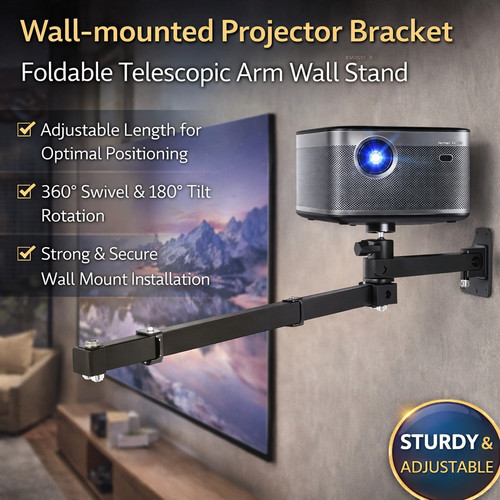 Wall mounted projector bracket - projector,