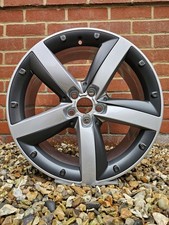 17" AUDI A1 ALLOY WHEEL SPORTBACK 8X MODEL 5 ARM GENUINE 7.5X17 ET36 8X0601025BA