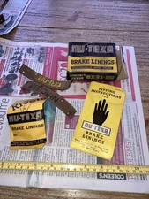 Vintage Motorcycle Brake Linings New Old Stock Coventry Eagle Etc See List