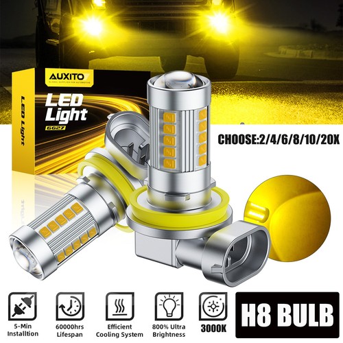 H11 led bulbs 3000k golden - h11,