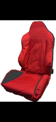 Seat cover red - cover,