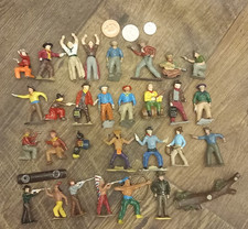 Vintage Lead Cowboys and