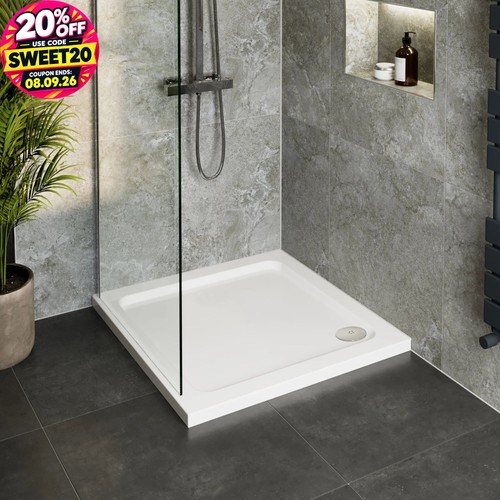 Modern square shower tray - square,