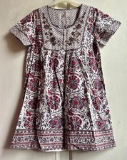 ANOKHI Tunic Top Large Cotton