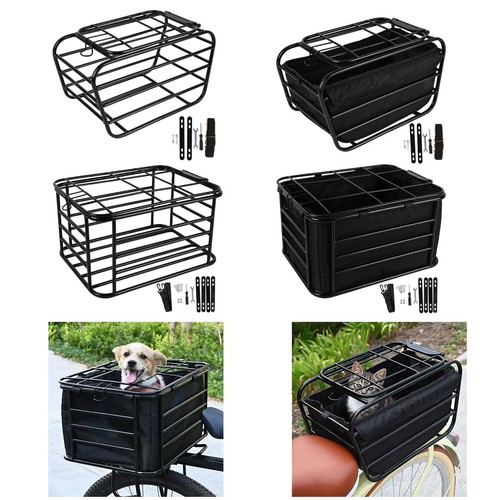 Bike rear basket dog - bike, carrier