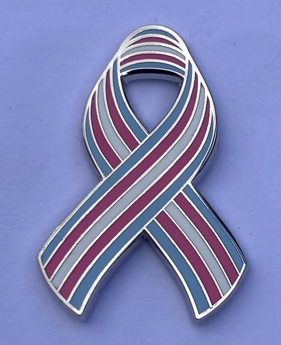 Transgender awareness enamel - transgender,