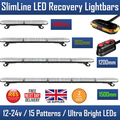 Amber flashing beacon - bar, led