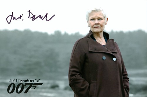 Dame judi dench hand - dame, signed