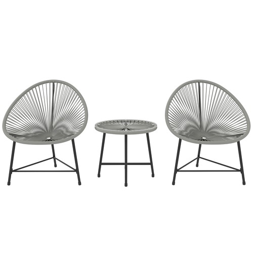 Outsunny rattan bistro - bistro, set