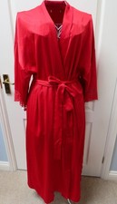 Vintage Satin Robe Dressing