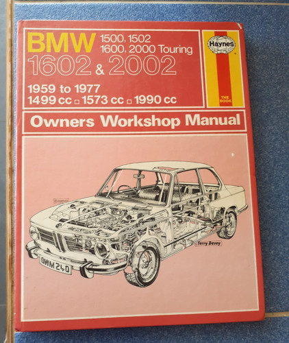 Haynes bmw 1602 2002 owners - haynes,