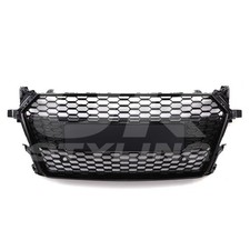 FRONT GRILLE BADGELESS TTRS STYLE BADGELESS BLACK GRILL FOR AUDI TT TTS 14-19