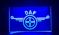 30/20 LED Light Plate DAF Truck Blue Illuminating Sign Table 12-240V USB For Daf