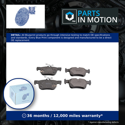 Brake pads set fits - brake,