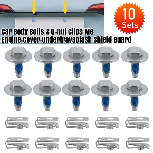 20pcs car body bolts - car, u-nut