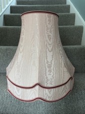 Vintage Peach Pink  Scalloped